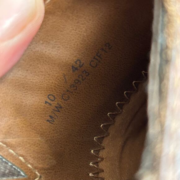 BOC Born Concept Women Brown Leather Slip On Mule Clog Shoe Size 10 - Picture 8 of 8